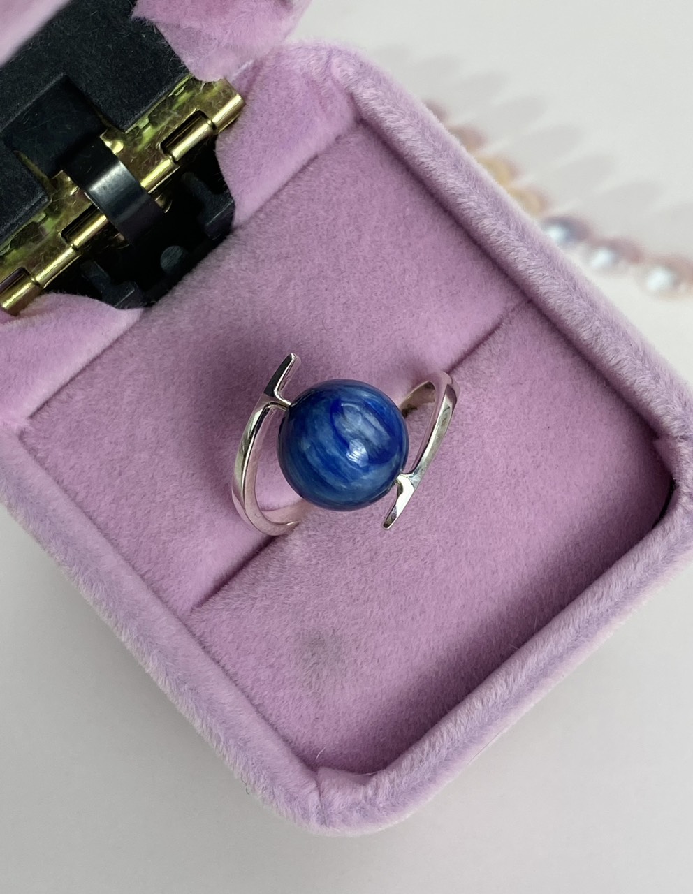 Nhẫn Bạc 925 Đá Ruby nước