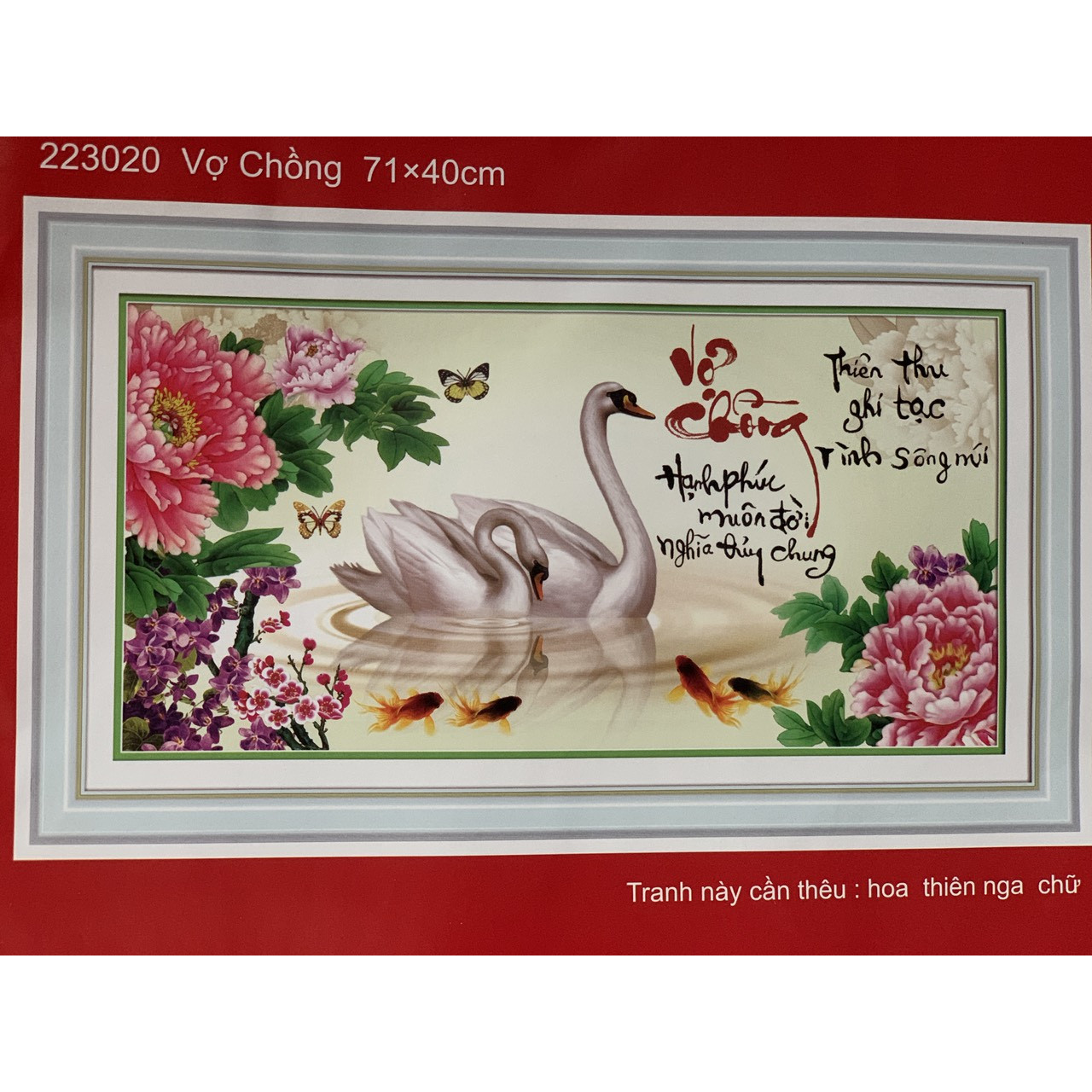 TRANH THÊU VỢ CHỒNG 223020 (N)