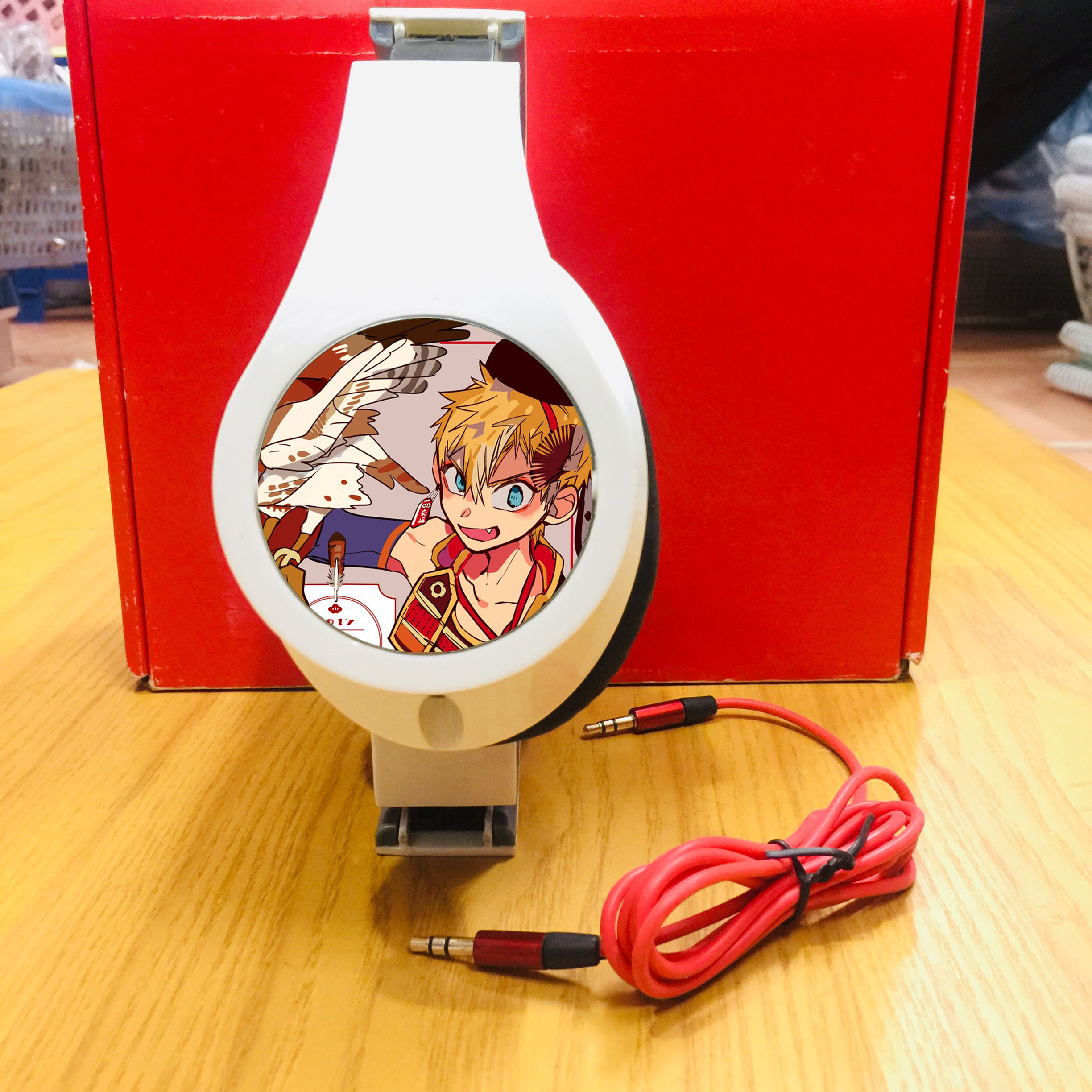 Tai nghe Jibaku Shounen Hanako-kun headphone ốp tai mẫu giao ngẫu nhiên