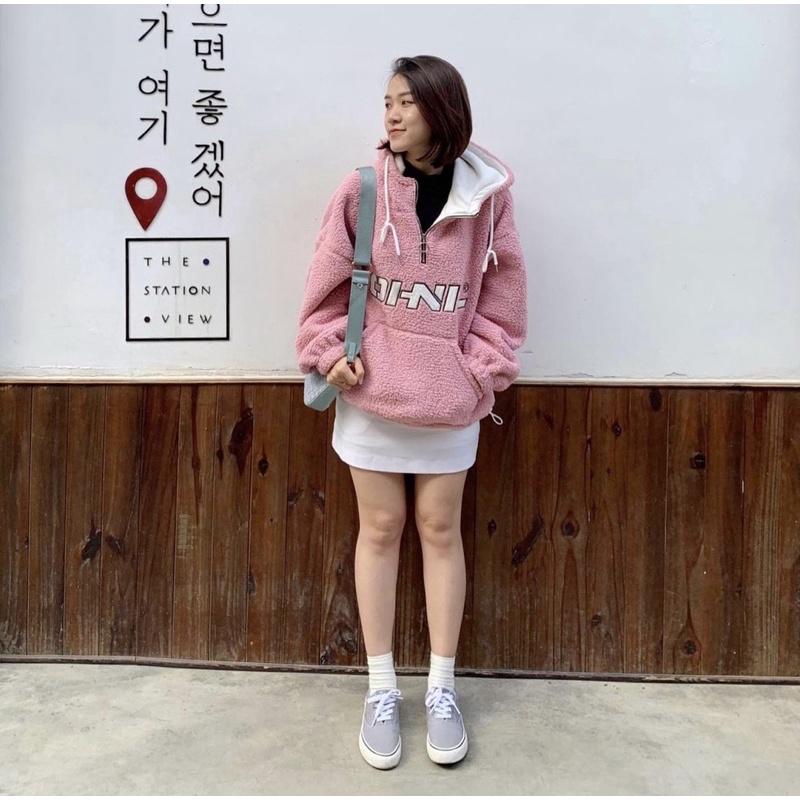 Hoodie Lông Cừu OhNil - Cleece Hoodie