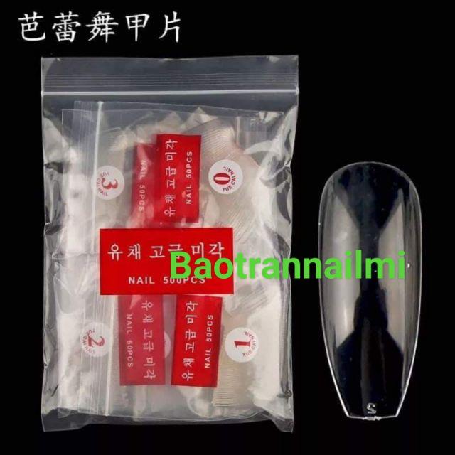 Móng úp Hàn fom thang gói 100 móng