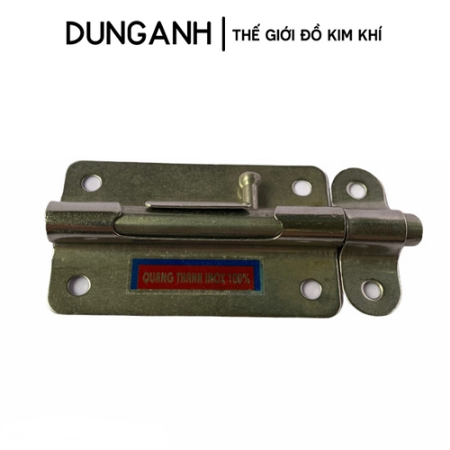 Chốt cửa inox tặng kèm vít, chốt ngang