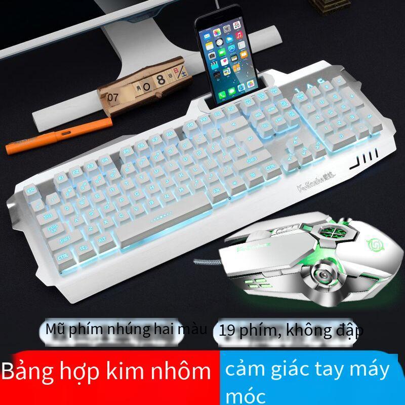 Bộ bàn phím và chuột có dây cảm thấy thuận lợi nhất cho người thao tác Viper K18 máy tính để bàn máy tính xách tay văn phòng trò chơi thể thao điện tử