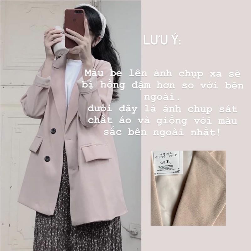 ÁO BLAZER 2 LỚP CHẤT ĐẸP - ÁO VEST NỮ TRẺ TRUNG