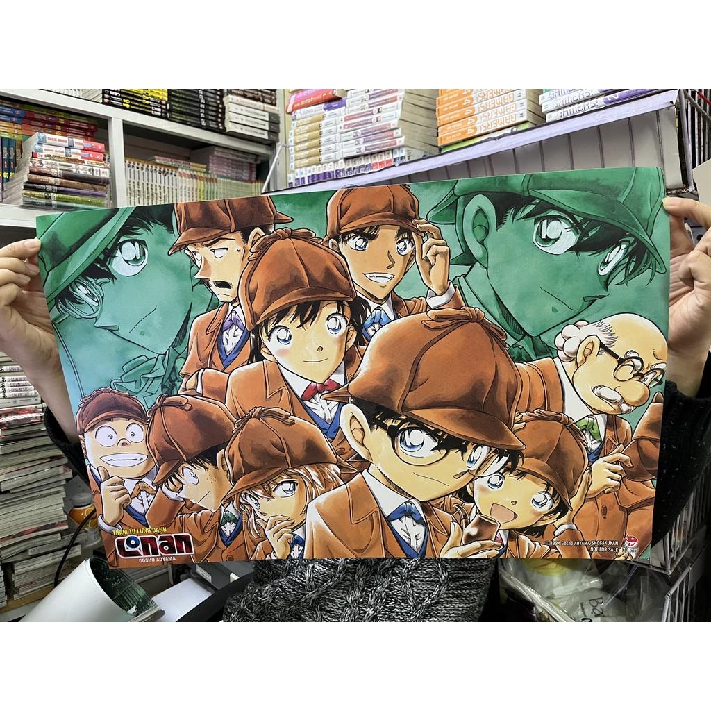 Poster Thám tử lừng danh Conan - Fes Aniani - NXB Kim Đồng