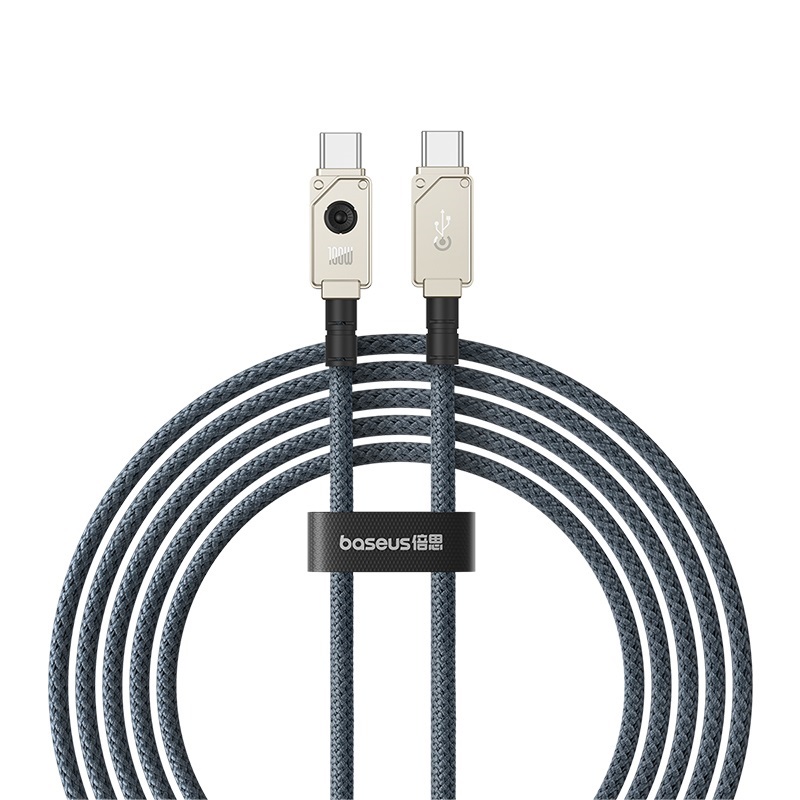 Cáp Sạc Nhanh Baseus Unbreakable Series Fast Charging Data Cable Type-C to Type-C 100W (Hàng chính hãng)