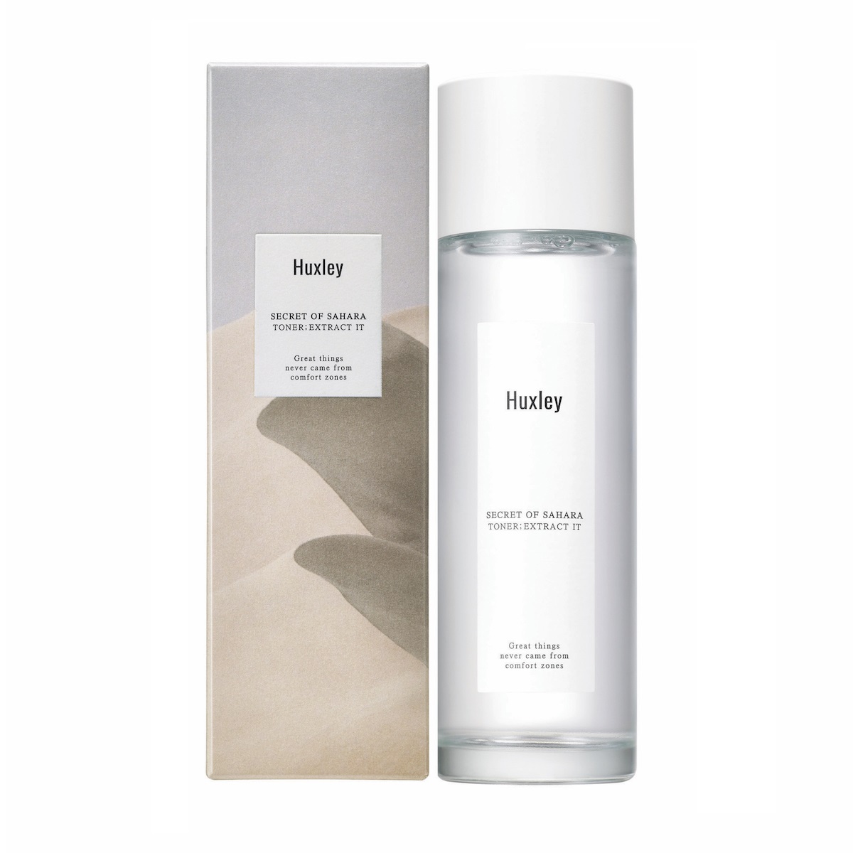 Bộ sản phẩm phục hồi da chống lão hoá cao cấp Huxley (Toner Extract It, Oil Essence, Anti-Gravity Cream)