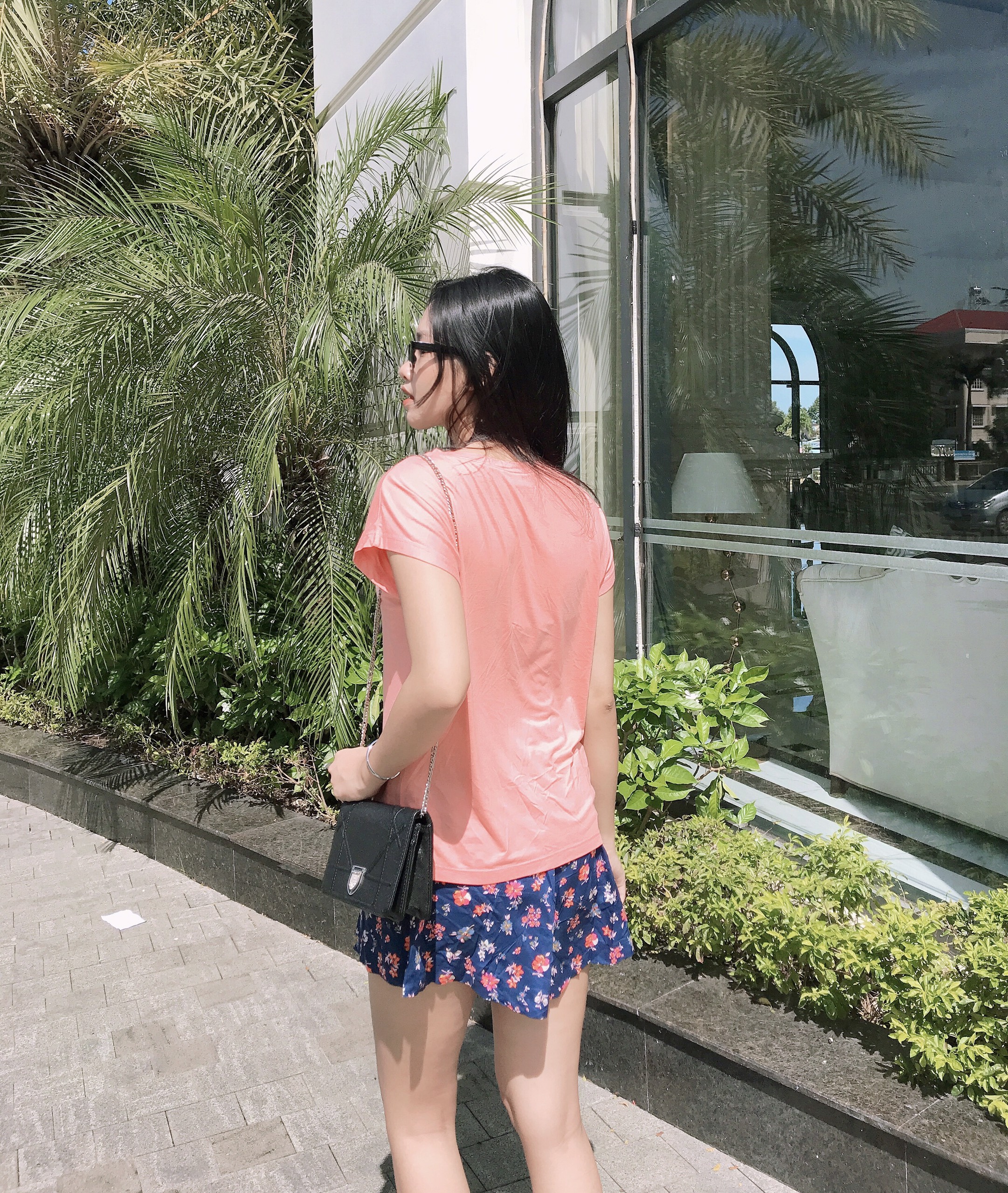 Áo thun dạo phố Hồng đào