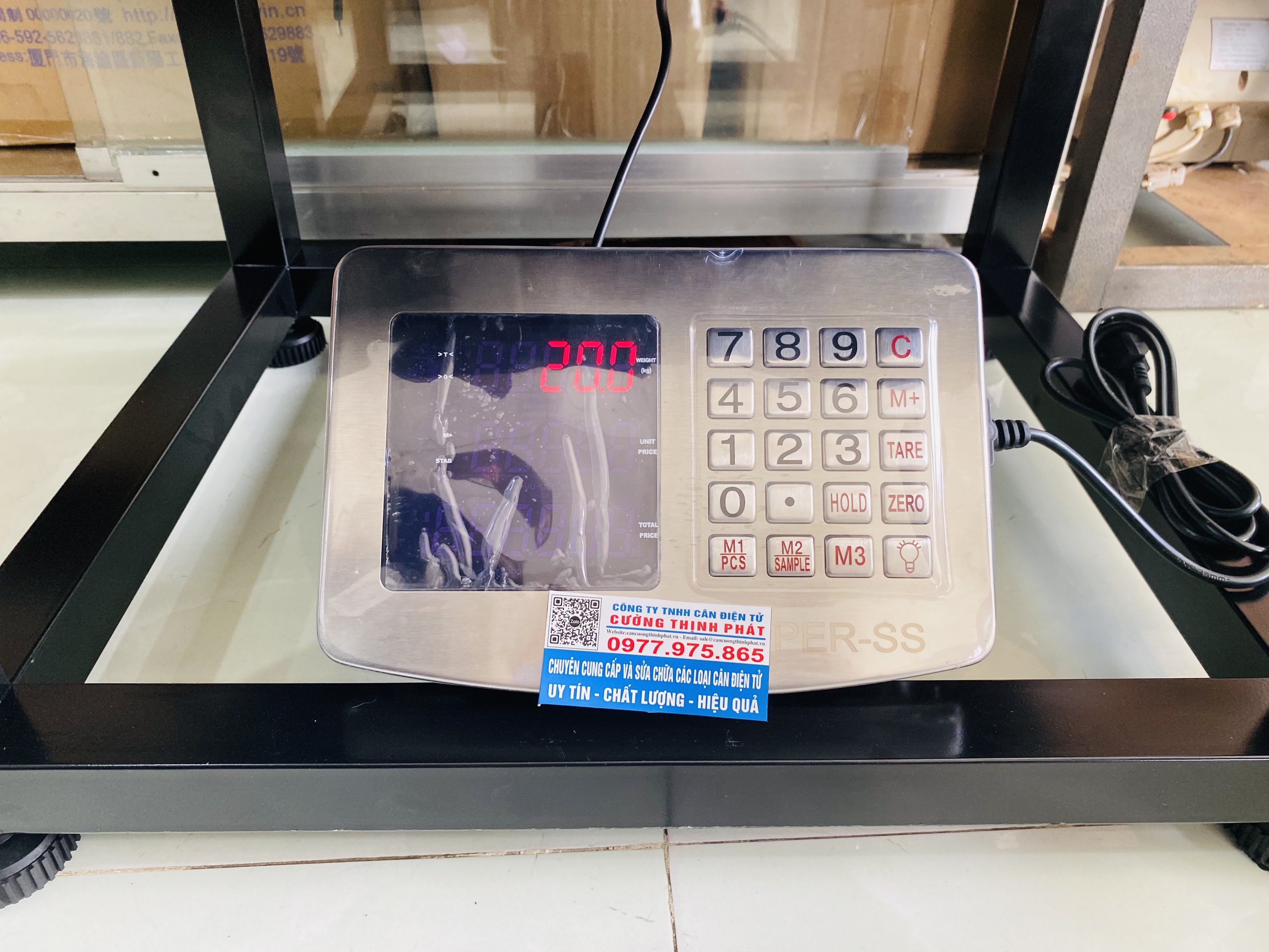 Cân ghế tính tiền giÁ rẻ SUPER 100KG -