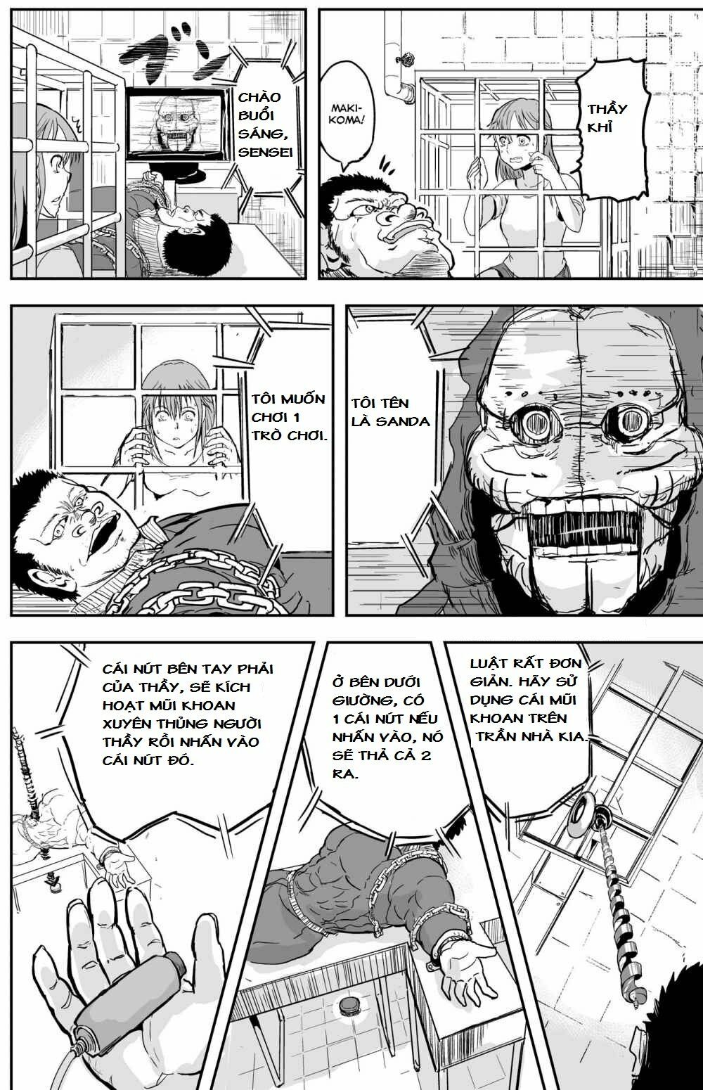 manga về giáo viên thể dục lẽ ra phải chết đầu phim kinh dị chapter 13 2