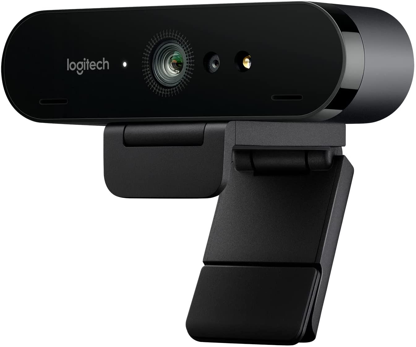 Webcam Logitech BRIO - 4K Ultra HD (960-001196), tự động chỉnh sáng &amp; lấy nét, mic kép to rõ loại bỏ tiếng ồn, góc rộng 78 độ - Hàng chính hãng