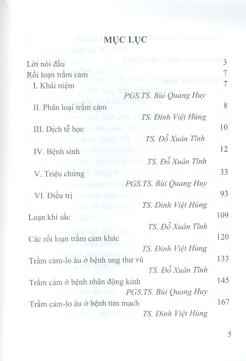 Rối Loạn Trầm Cảm (Tái bản lần thứ nhất có sửa chữa và bổ sung)