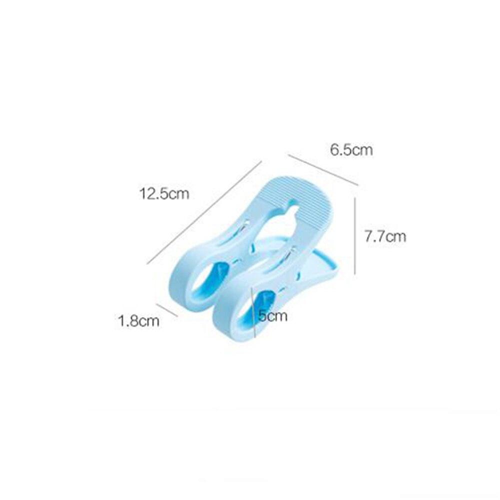 Large Clothes Clip Plastic Hangers Clothespins Towels Hanging Pegs Food Bag Sealing Clip Big Clip Clothespin Cotton Quilt Clip