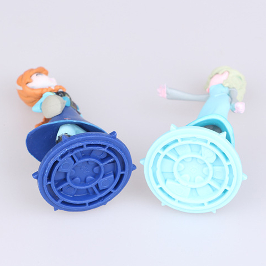 Bộ đồ chơi mô hình công chúa Elsa và Anna Frozen Fever (cao 9cm)