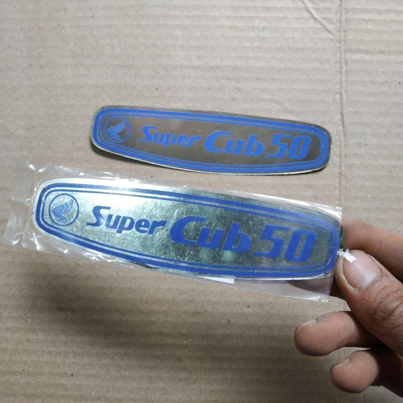 Tem super cub 50 dán cốp dành cho honda cup
