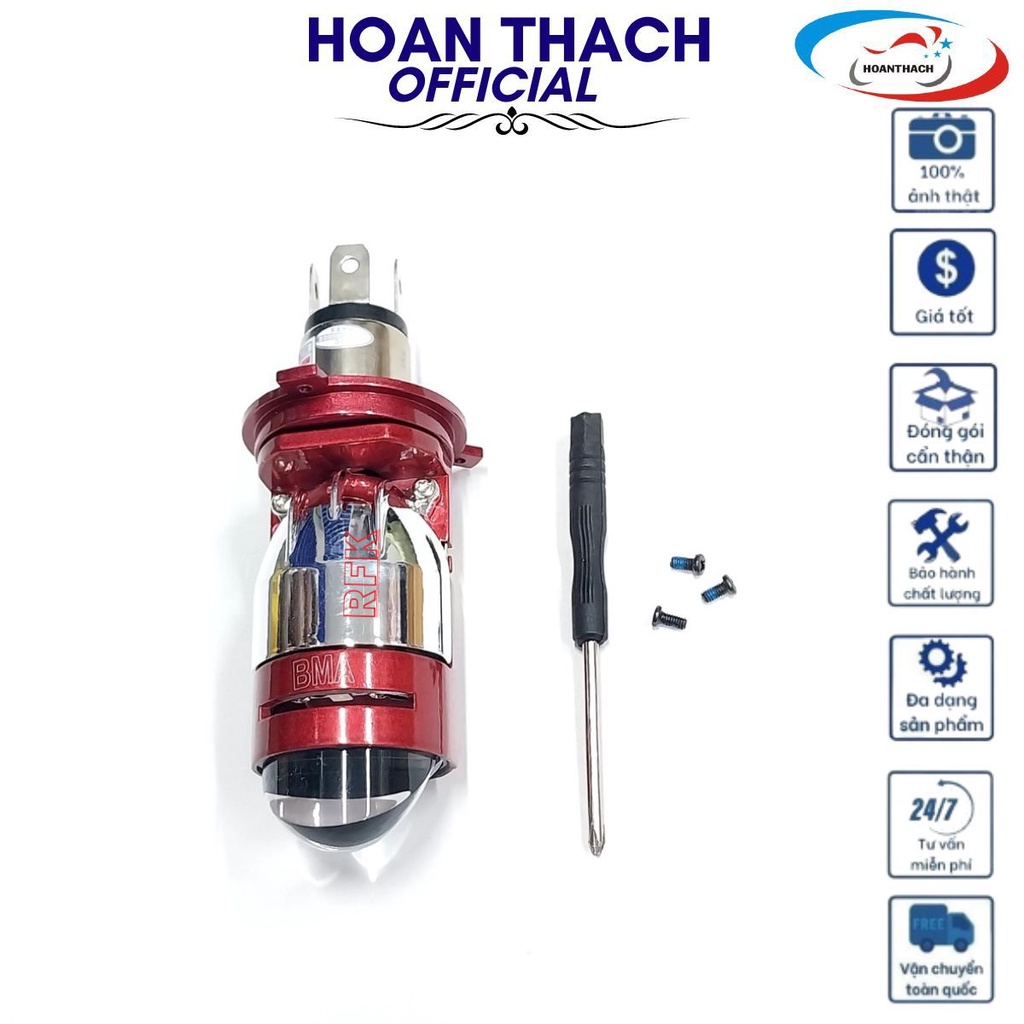 Bóng đèn Pha Led M01J - H4 45W ( Chíp Osram 3535 ) Dùng cho mọi dòng xe máy HOANTHACH SP019614