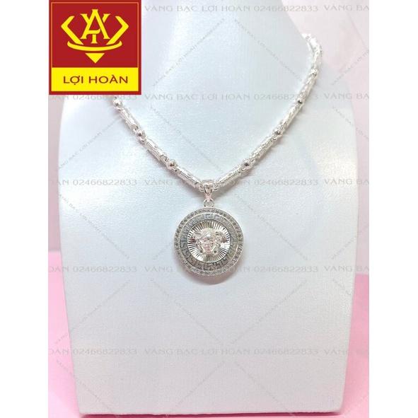 Dây chuyền nam bạc thật phong cách cá tính - trang sức Lợi Hoàn