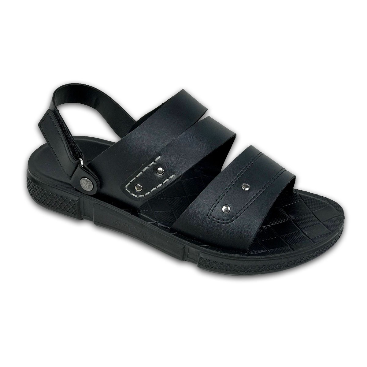 Giày sandal nam quai da hiệu Duwa DHS49-5