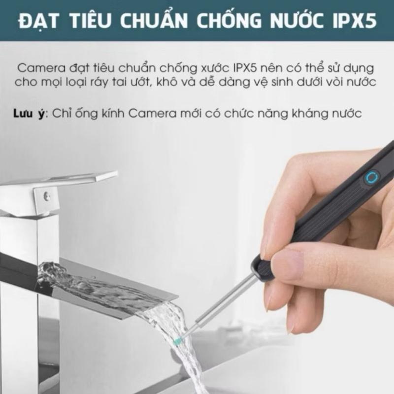 [KoSuyTu] Dụng Cụ Lấy Ráy Tai Có Camera Nội Soi Full HD – Kết Nối Điện Thoại - Đèn LED Chiếu Sáng, An Toàn Cho Cả Gia Đình