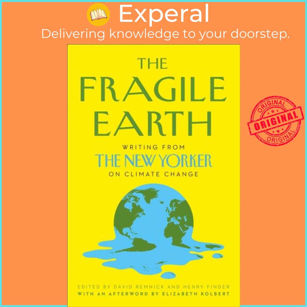 Hình ảnh Sách - The Fragile Earth - Writing from the New Yorker on Climate Change by Henry Finder (UK edition, hardcover)