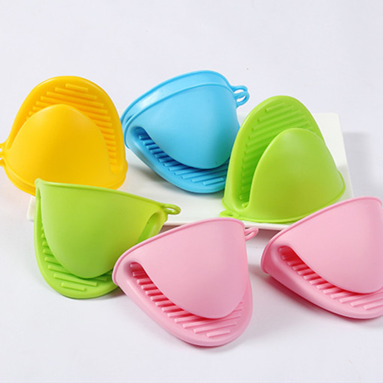 Miếng Nhấc Nồi Silicon Dày Cách Nhiệt, Đồ Nhắc Bếp, Nhấc Thức Ăn Nóng, Chống Trơn Trượt