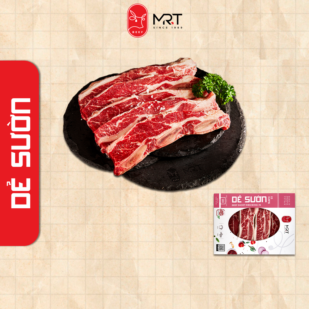 Dẻ sườn Bò Úc | 100% nhập khẩu | Dùng ăn nướng | Giao siêu tốc HCM | Mr.T Beef