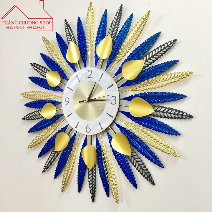 Đồng Hồ Trang Trí Treo Tường Hoa Mặt Trời TP-063