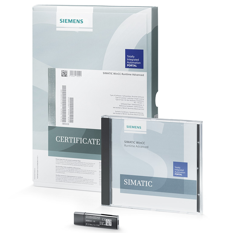 Phần mềm SIMATIC WinCC Runtime Advanced V15.1 128 PowerTags SIEMENS 6AV2104-0BA05-0AA0 - Hàng chính hãng