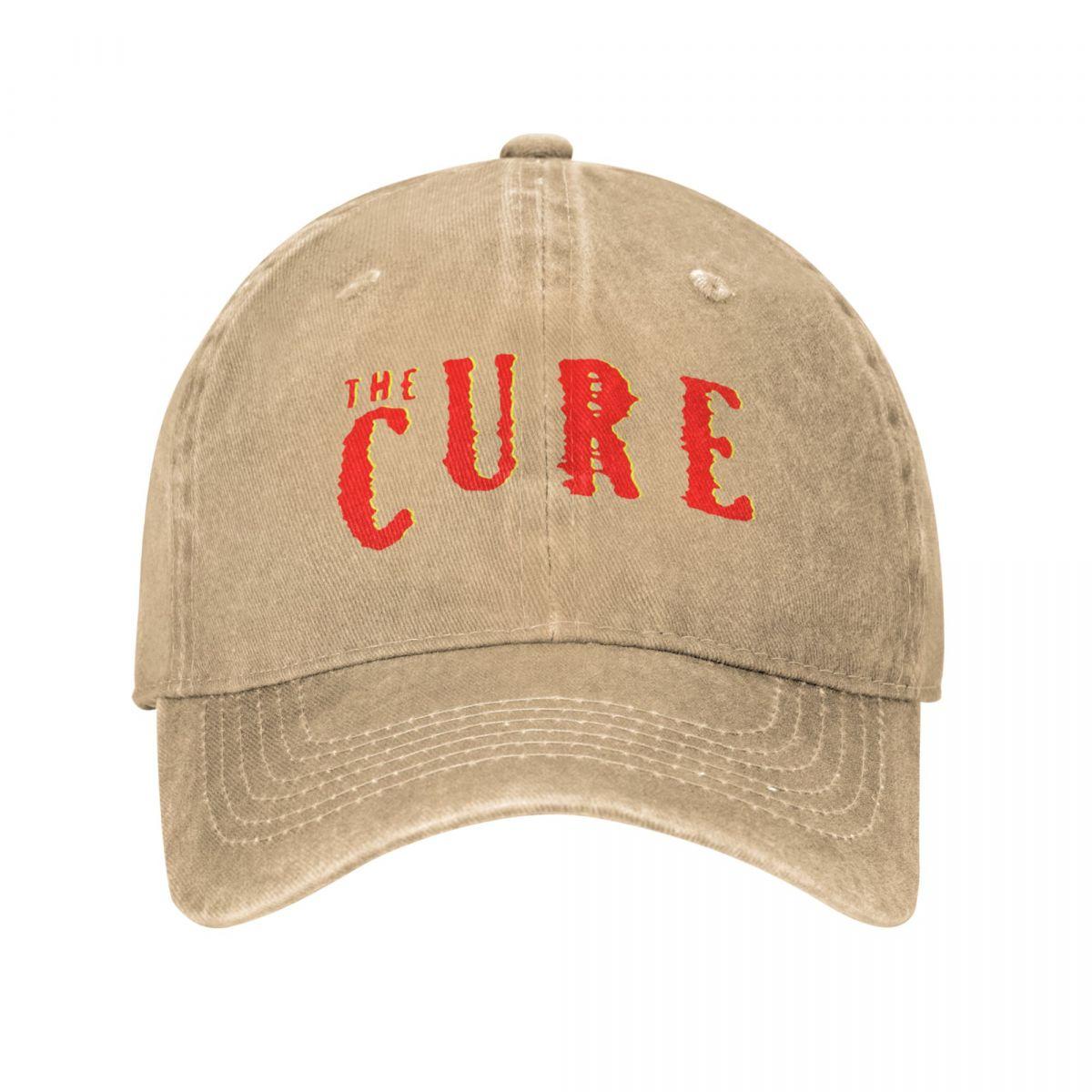 The Cure Water Wash Ponytail Cap Cap điều chỉnh mũ người lớn Unisex Cap Spring Autumn Classic Casquette Gorras Color: Dark Gray Size: One Size