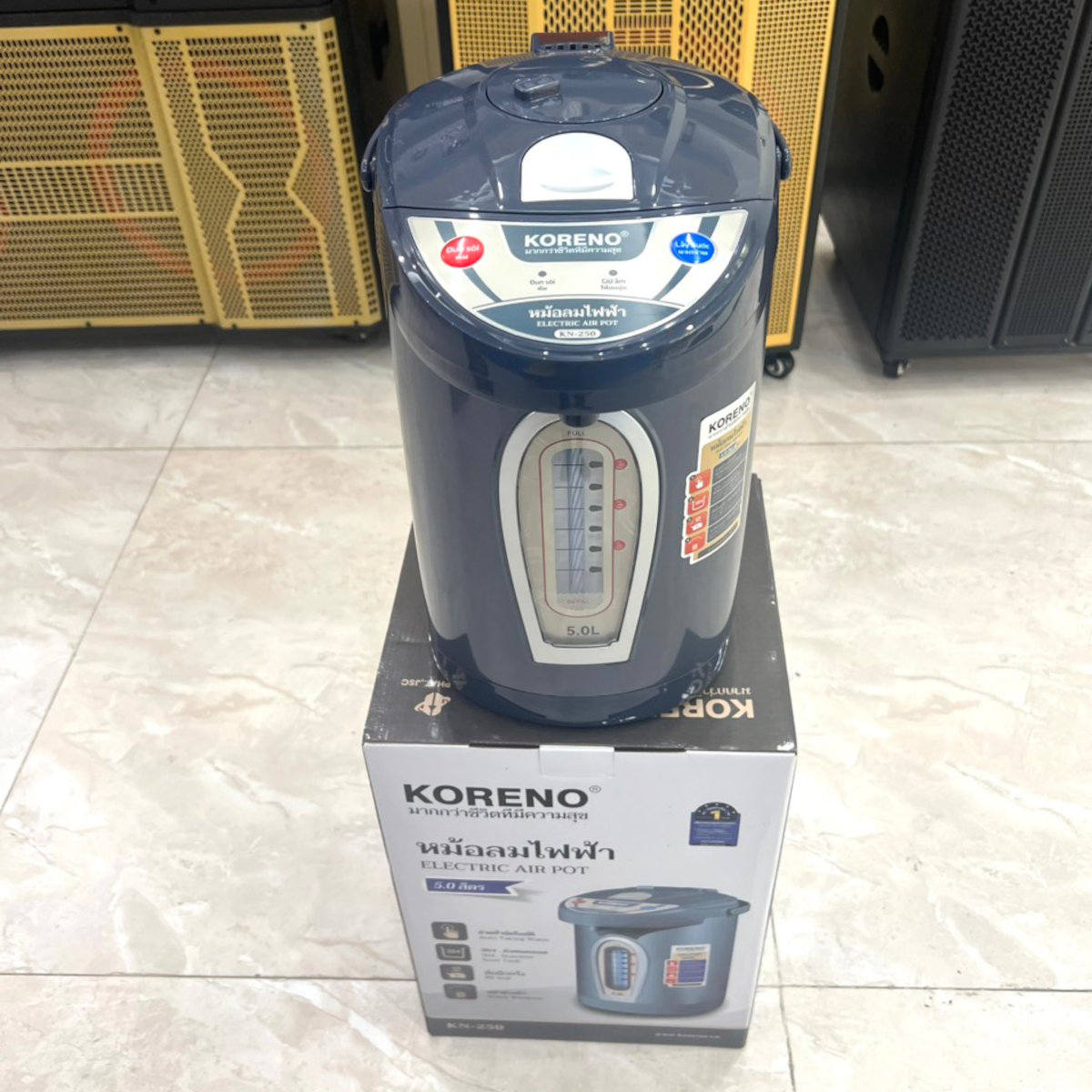 Bình thủy điện Thái Lan KN-250 dung tích 5L - 3 Cách Lấy Nước Thông Minh - Hàng chính hãng