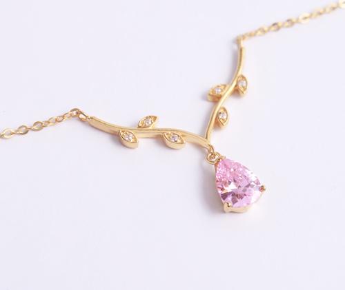 Dây chuyền trang sức nữ đẹp bằng bạc giá rẻ Gix Jewel DC24