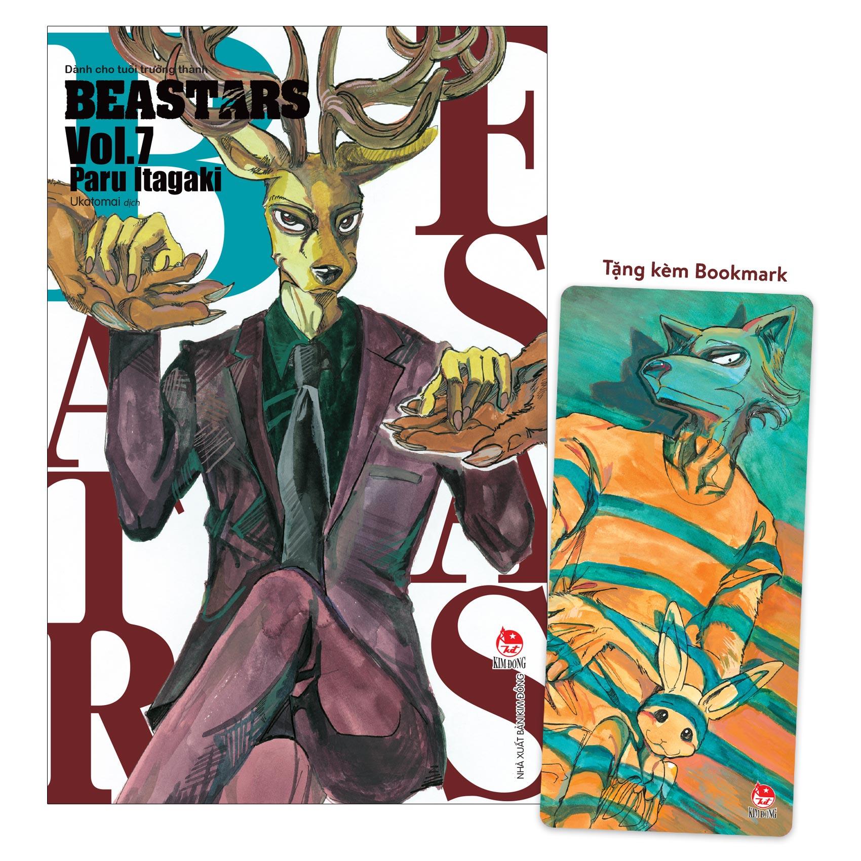 Sách - Beastars - Tập 7 - Tặng Kèm Bookmark