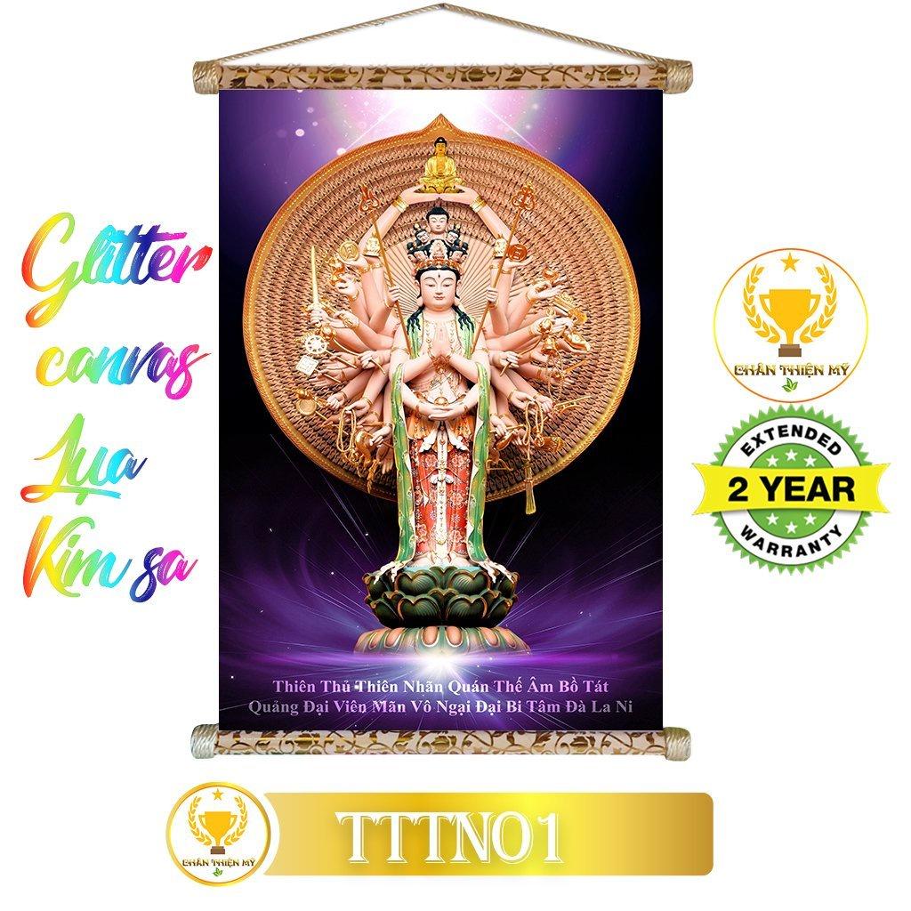 Thiên Thủ Thiên Nhãn khung gỗ