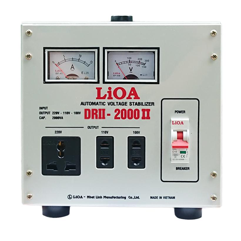 Ổn áp 1 pha LiOA DRII-2000 II