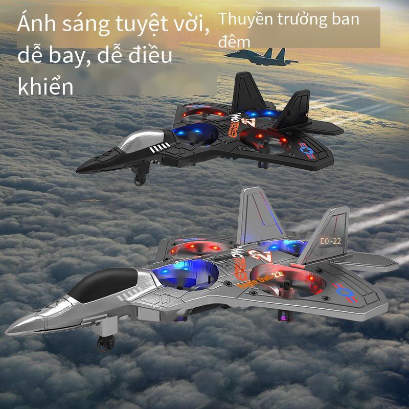 Máy rung nổ máy bay điều khiển từ xa V17 máy bay chiến đấu mô hình tàu lượn bọt bay không người lái máy bay đồ chơi trẻ em