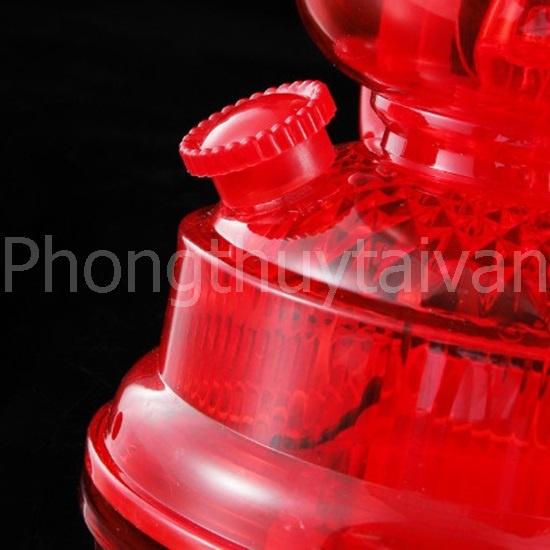 Đèn Pha lê Đỏ11*30cm