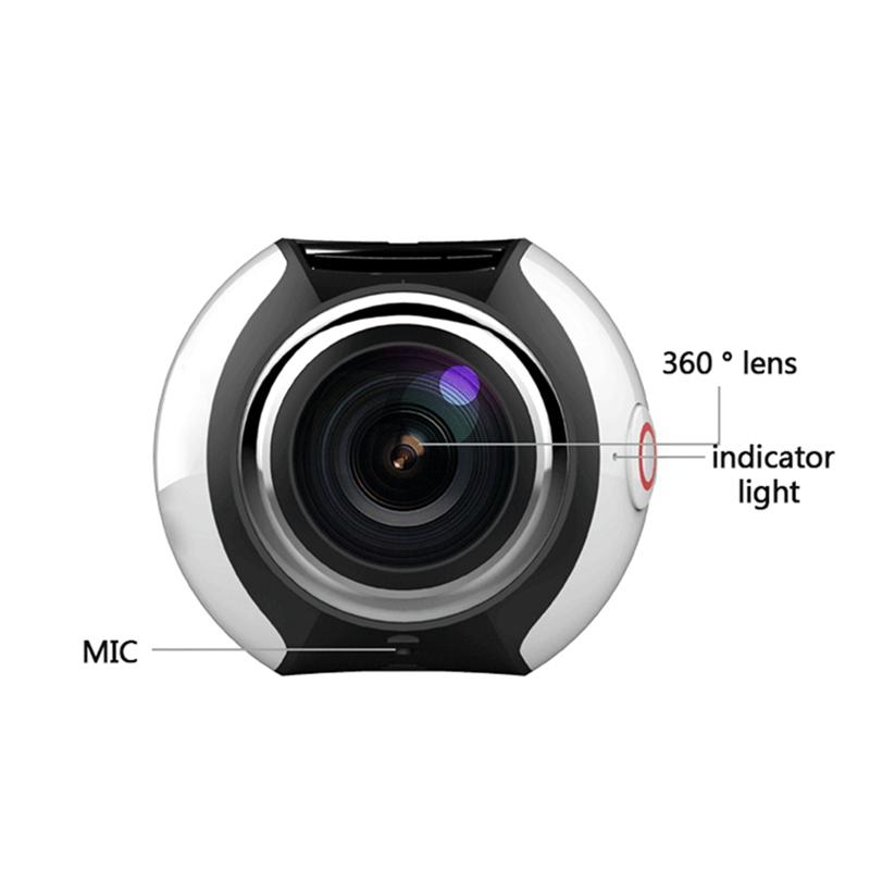 Camera 360 độ toàn cảnh V1 Camera thực tế ảo lặn 4K DV WIFI VR