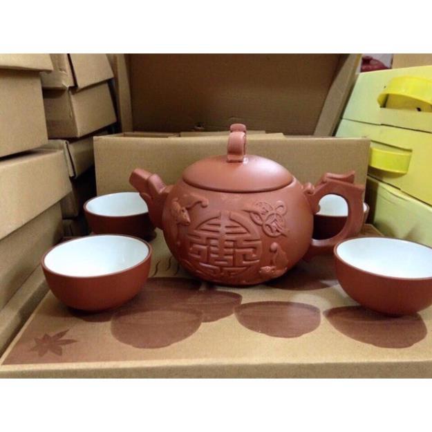 Bộ ấm chén đất