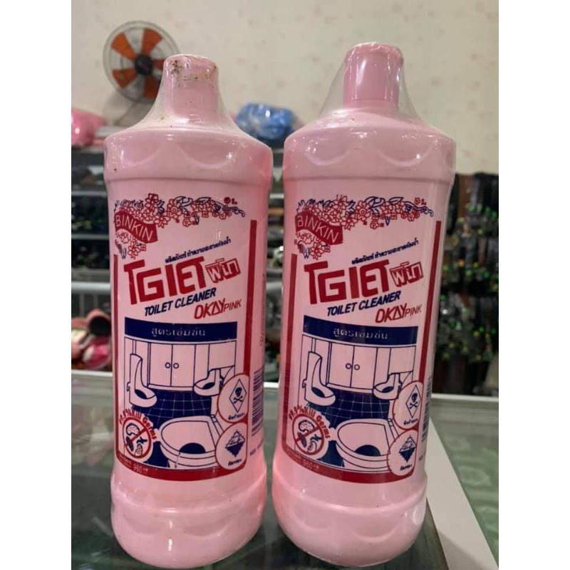 CHAI TẨY TOILET OKAY PINK 900ML