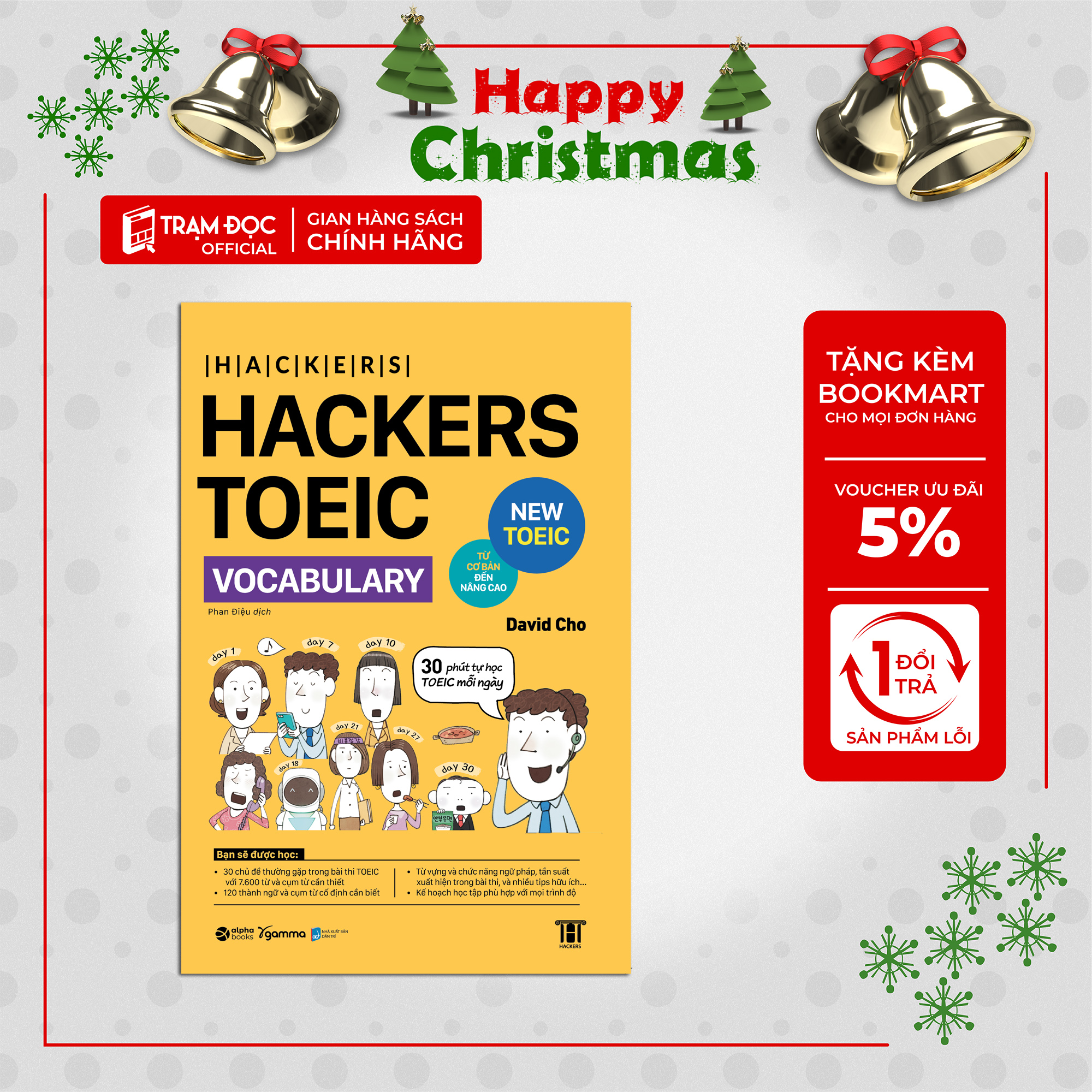 Trạm Đọc Official | Sách: Hackers TOEIC VOCABULARY