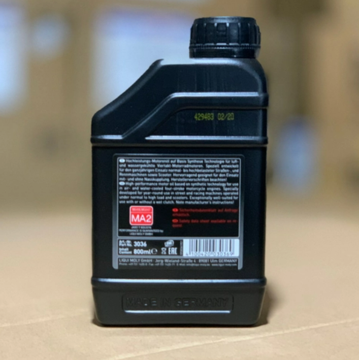 Nhớt Liqui Motorbike 10W40 Formula cho xe số, xe côn tay (950009)