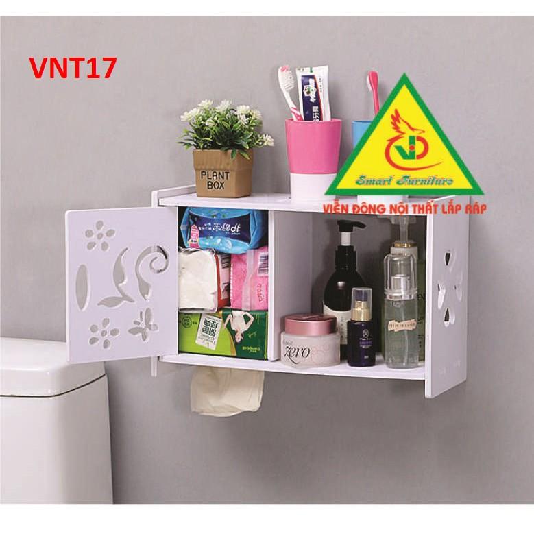 TỦ NHÀ TẮM CHỐNG THẤM NƯỚC MINI VNT - NỘI THẤT LẮP RÁP