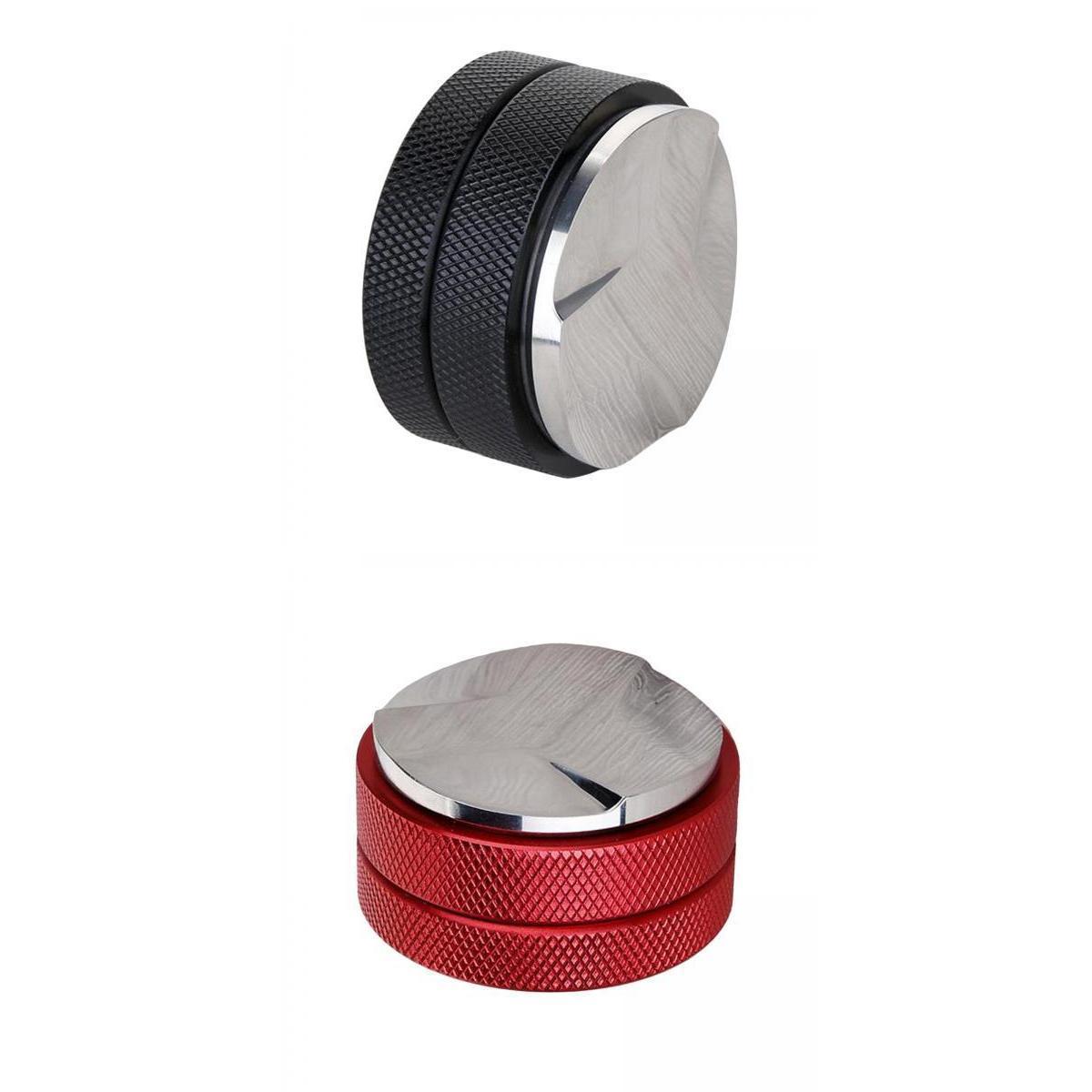 2pcs Coffee Distributor Leveler Hand Coffee Tamper Espresso Distribution Tool