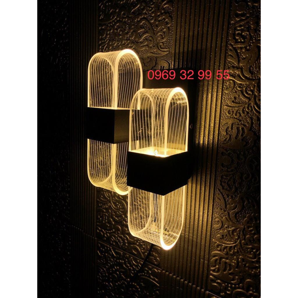 Đèn Tường LED 3D hiện đại, Mắt Việt, MV-W290, phòng khách, phòng ngủ, phòng trà, Led 10w