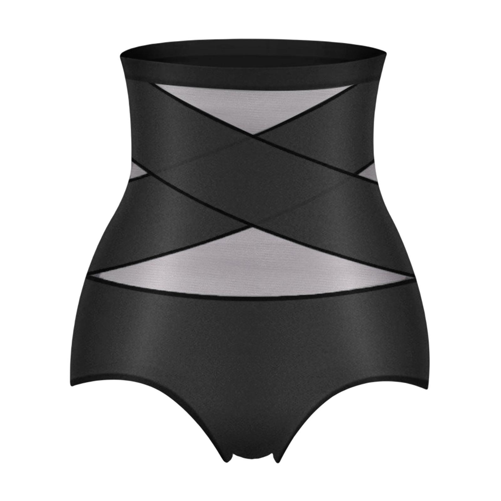 Tummy Control Shapewear Panties for Women High Waisted Slimming Underwear Lace Shaping Briefs