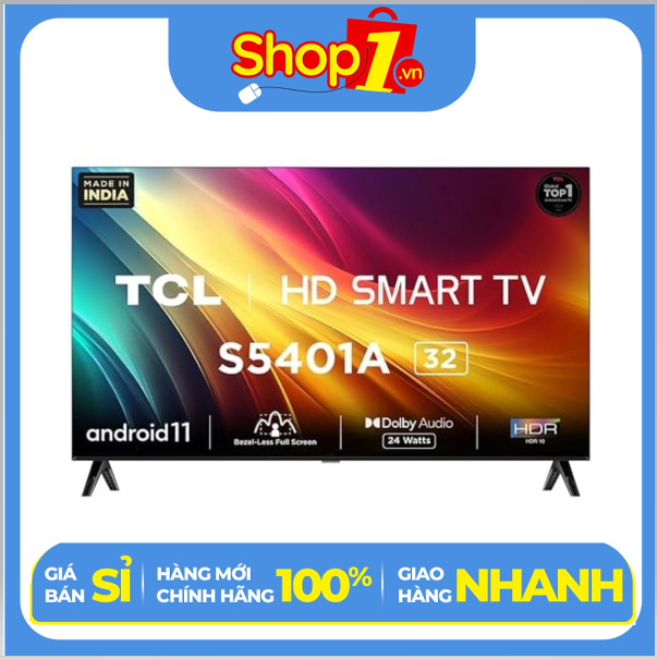 Android Smart TV TCL 32 inch HD 32S5401A - Hàng chính hãng - Chỉ giao Hà Nội