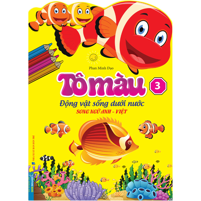 Combo 6 Quyển: Tô Màu Động Vật Dưới Nước
