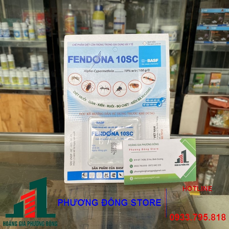 Thuốc diệt muỗi và côn trùng Fendona 10SC-5ml