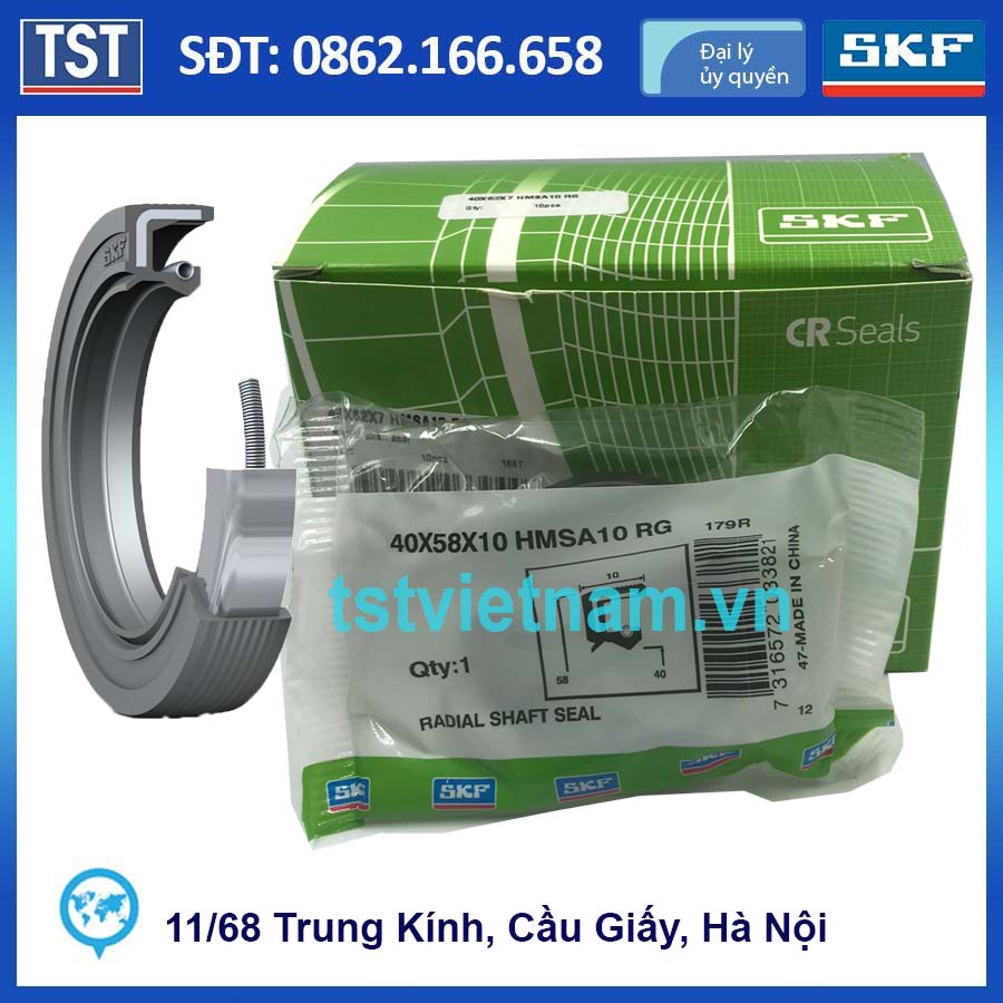 Phớt chắn dầu SKF 40x58x10 HMSA10 RG