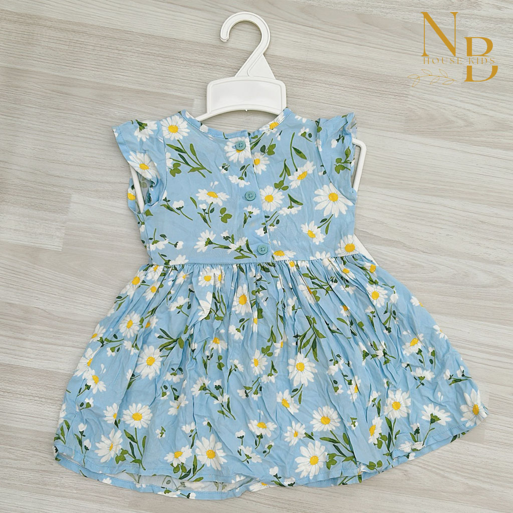 Váy Hoa Cho Bé Gái Sơ Sinh Đến 12 Tháng Tuổi NB House Kids (3.5Kg - 12Kg)